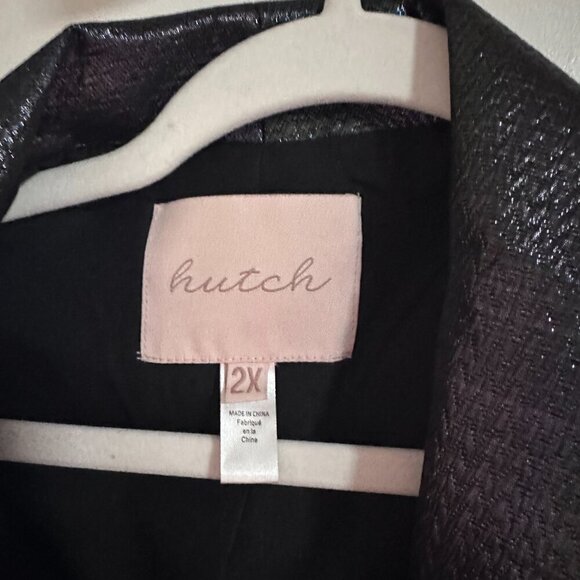 Anthropologie - Plus Size Texture Metallic Blazer and short - Picture 9 of 9